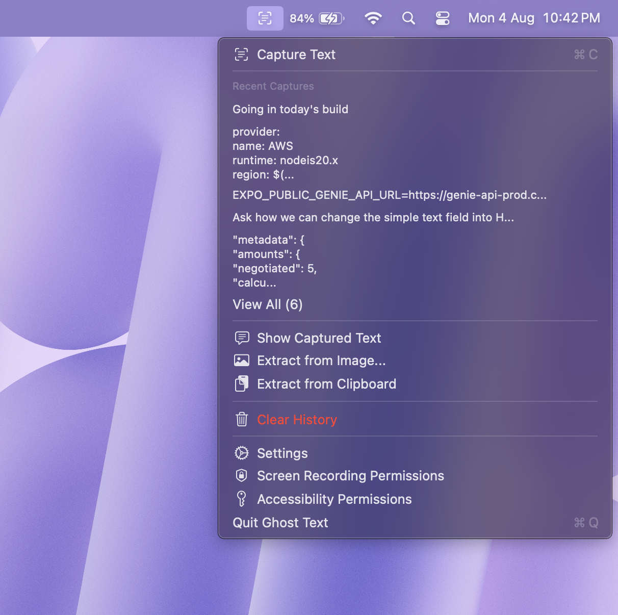 Text Capture Ui Computer Screen Ghost Text — Mac OCR App to Copy Text from Images, Videos & Screenshots